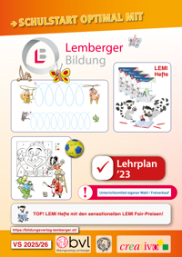 Cover Folder Schulstart für die Volksschule